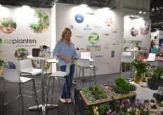 Jacqueline Tolhuis was excited to see the interest at OZ Planten's stand.